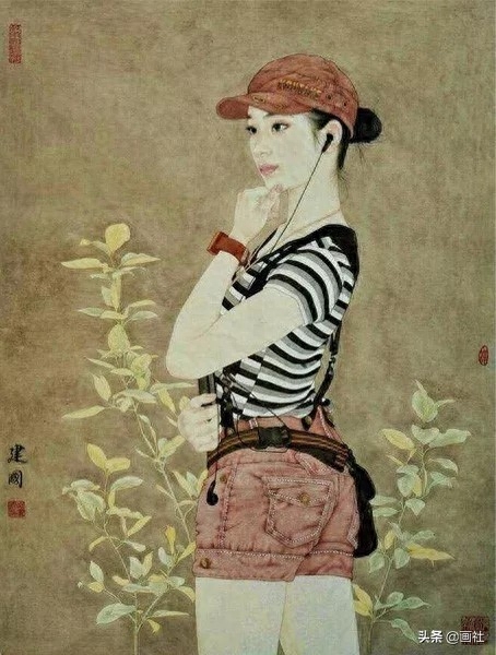 看多啦古代仕女画，看看当代人画家的当代人物作品是否入你的法眼